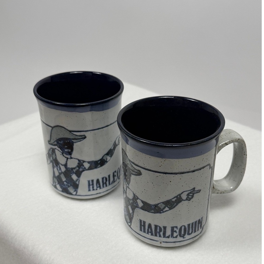 Dunoon Ceramics Harlequin Stoneware Mugs – 5" – Made in Scotland